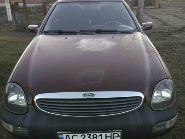 Красный Форд Скорпио, объемом двигателя 2 л и пробегом 2 тыс. км за 1700 $, фото 1 на Automoto.ua