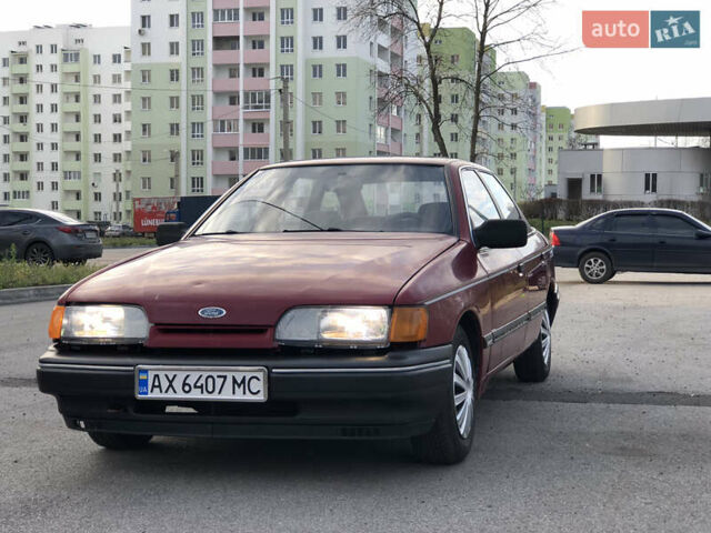 Красный Форд Скорпио, объемом двигателя 2 л и пробегом 178 тыс. км за 1500 $, фото 1 на Automoto.ua
