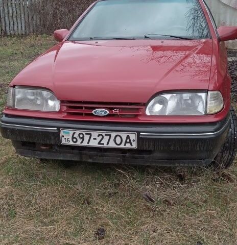 Червоний Форд Скорпіо, об'ємом двигуна 2 л та пробігом 100 тис. км за 1063 $, фото 1 на Automoto.ua