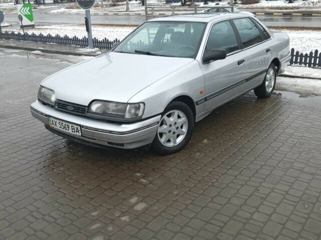 Серый Форд Скорпио, объемом двигателя 2 л и пробегом 400 тыс. км за 1500 $, фото 1 на Automoto.ua