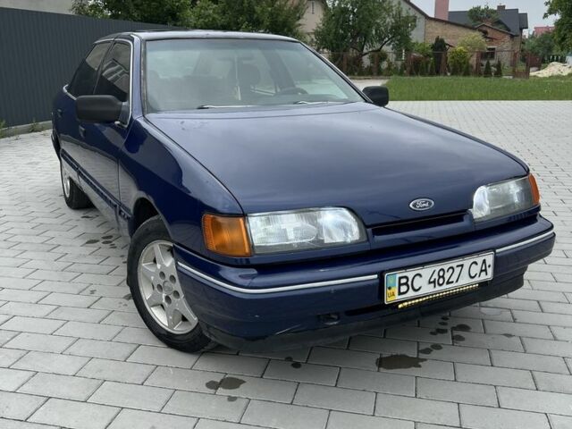 Синий Форд Скорпио, объемом двигателя 2.8 л и пробегом 600 тыс. км за 1100 $, фото 1 на Automoto.ua