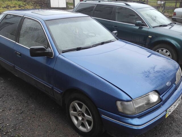 Синий Форд Скорпио, объемом двигателя 2 л и пробегом 385 тыс. км за 950 $, фото 1 на Automoto.ua