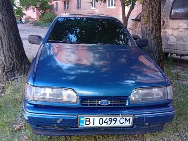 Синий Форд Скорпио, объемом двигателя 2 л и пробегом 333 тыс. км за 742 $, фото 1 на Automoto.ua