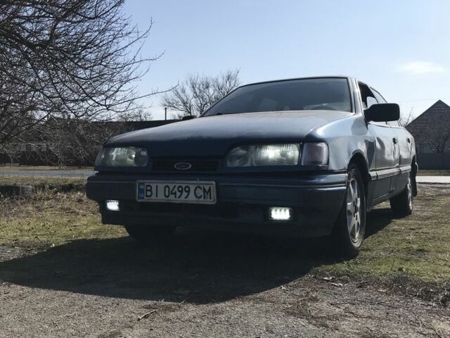 Синий Форд Скорпио, объемом двигателя 2 л и пробегом 369 тыс. км за 999 $, фото 1 на Automoto.ua