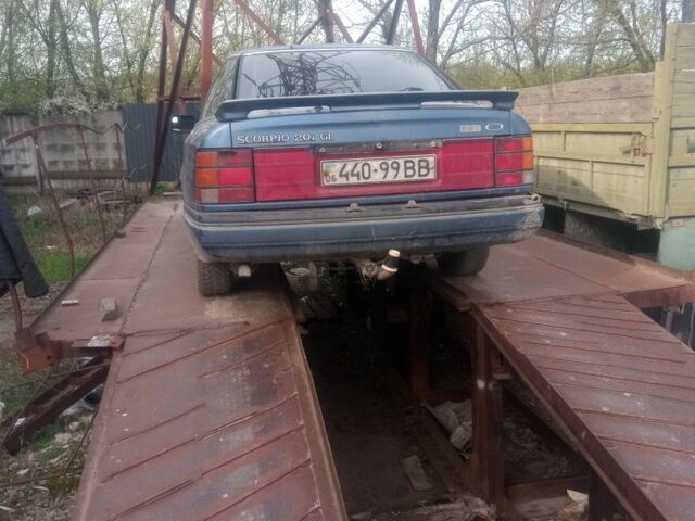 Форд Скорпио 1988 в Житомире на Automoto.ua Синий Форд Скорпио, объемом двигателя 2 л и пробегом 100 тыс. км за 600 $, фото 1 на Automoto.ua