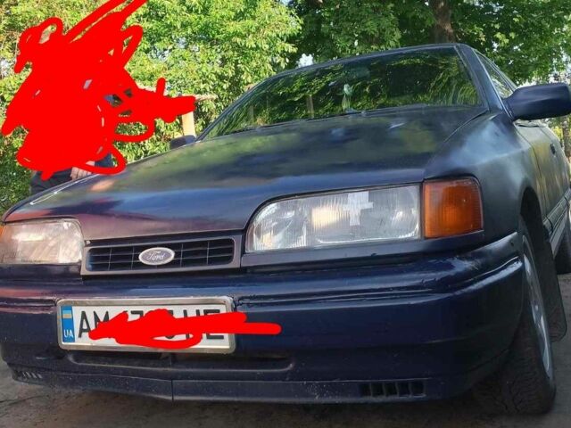 Синій Форд Скорпіо, об'ємом двигуна 2 л та пробігом 186 тис. км за 973 $, фото 1 на Automoto.ua
