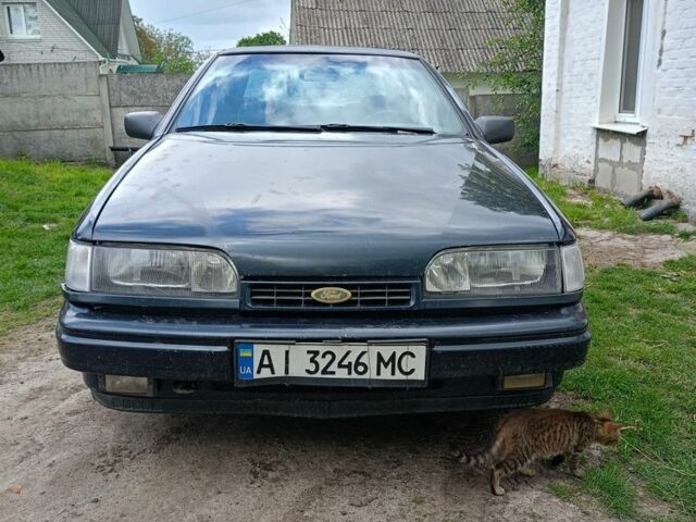 Синий Форд Скорпио, объемом двигателя 2 л и пробегом 205 тыс. км за 800 $, фото 1 на Automoto.ua