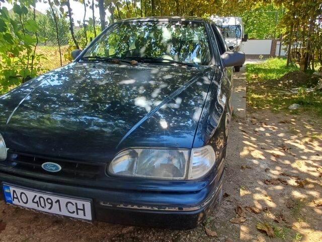 Синий Форд Скорпио, объемом двигателя 2 л и пробегом 5 тыс. км за 798 $, фото 1 на Automoto.ua