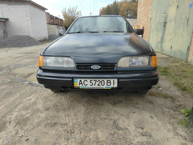 Форд Скорпио 1990 в Ковель на Automoto.ua Синий Форд Скорпио, объемом двигателя 2 л и пробегом 389 тыс. км за 2500 $, фото 1 на Automoto.ua