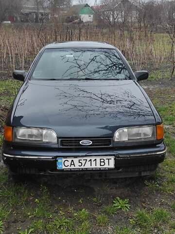 Синий Форд Скорпио, объемом двигателя 2 л и пробегом 235 тыс. км за 950 $, фото 1 на Automoto.ua