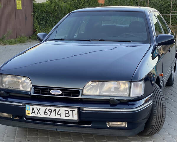 Синий Форд Скорпио, объемом двигателя 2 л и пробегом 300 тыс. км за 2900 $, фото 1 на Automoto.ua