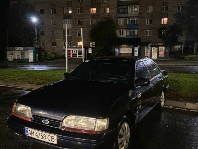 Синий Форд Скорпио, объемом двигателя 2 л и пробегом 200 тыс. км за 900 $, фото 1 на Automoto.ua