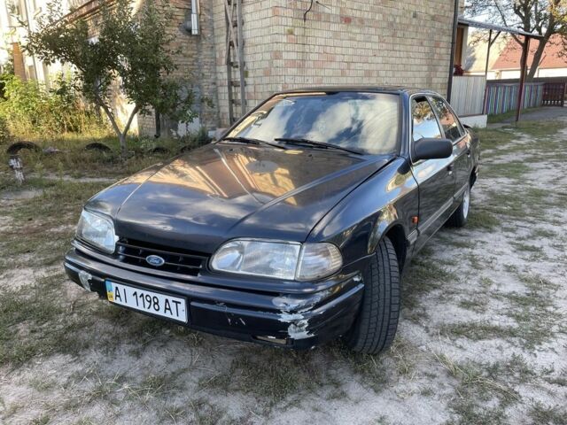Синий Форд Скорпио, объемом двигателя 2 л и пробегом 300 тыс. км за 899 $, фото 1 на Automoto.ua