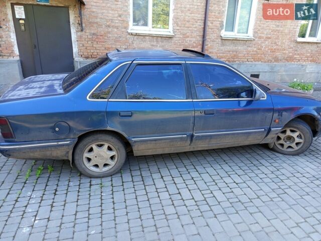 Синий Форд Скорпио, объемом двигателя 2 л и пробегом 450 тыс. км за 450 $, фото 1 на Automoto.ua