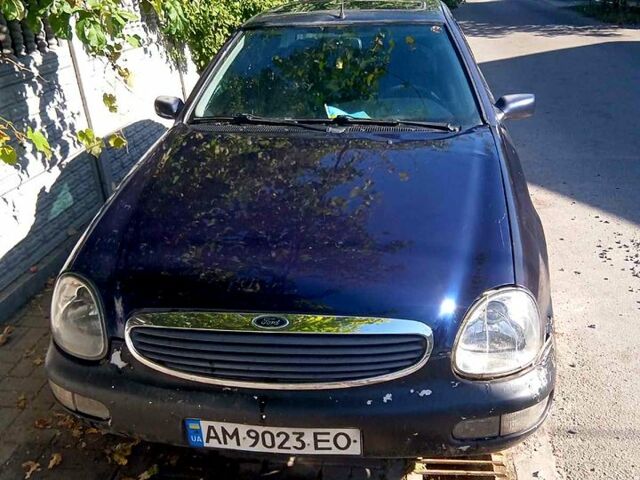 Синий Форд Скорпио, объемом двигателя 2 л и пробегом 224 тыс. км за 1500 $, фото 1 на Automoto.ua
