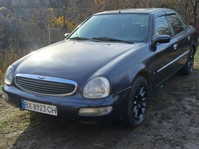 Синий Форд Скорпио, объемом двигателя 2 л и пробегом 300 тыс. км за 1100 $, фото 1 на Automoto.ua