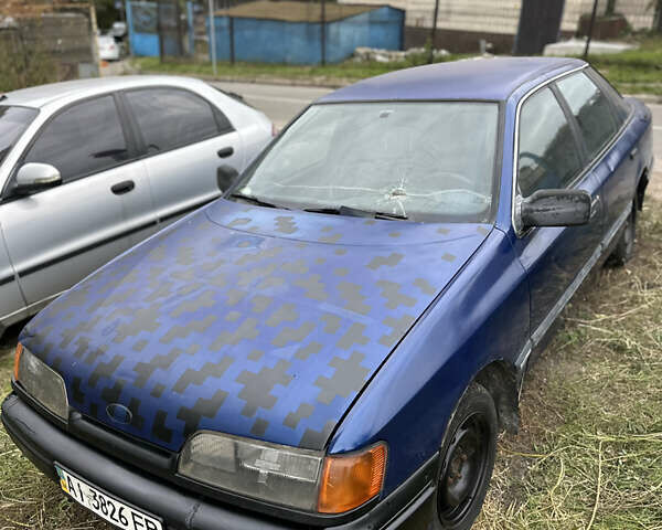 Форд Скорпіо 1987 у Києві на Automoto.ua Синій Форд Скорпіо, об'ємом двигуна 2 л та пробігом 222 тис. км за 650 $, фото 1 на Automoto.ua