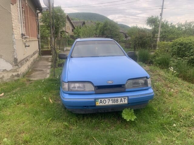 Синий Форд Скорпио, объемом двигателя 2 л и пробегом 300 тыс. км за 483 $, фото 1 на Automoto.ua