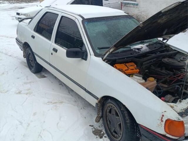 Белый Форд Сиерра, объемом двигателя 2 л и пробегом 200 тыс. км за 1000 $, фото 1 на Automoto.ua