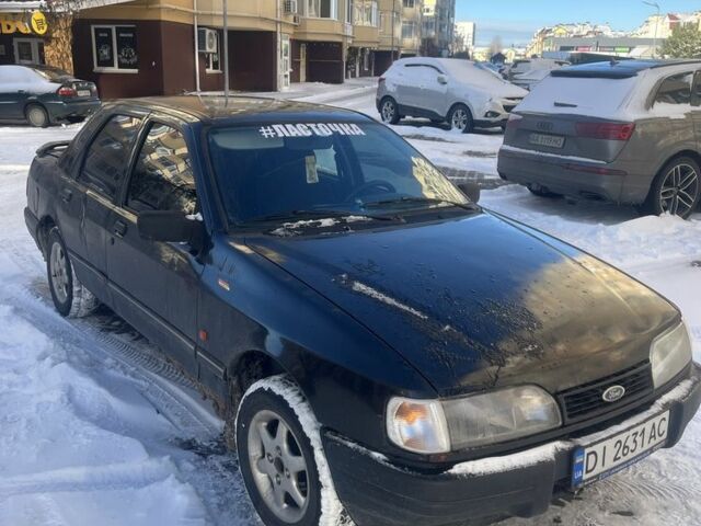 Черный Форд Сиерра, объемом двигателя 2 л и пробегом 200 тыс. км за 1500 $, фото 1 на Automoto.ua