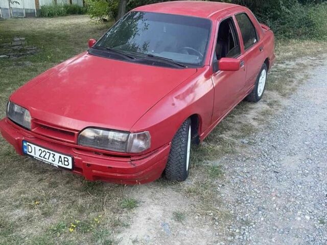 Красный Форд Сиерра, объемом двигателя 2 л и пробегом 3 тыс. км за 1100 $, фото 1 на Automoto.ua