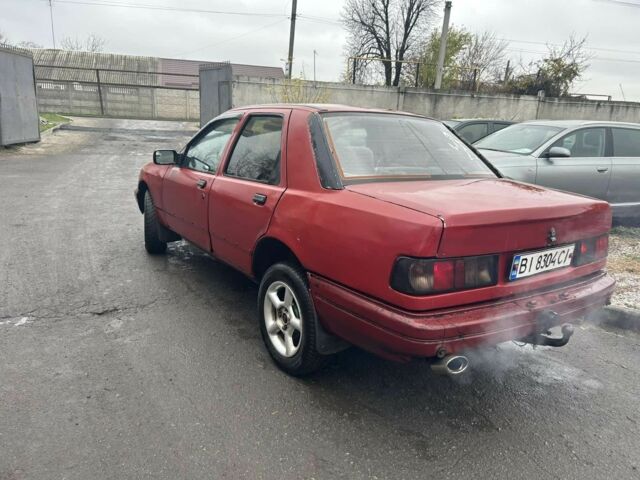 Красный Форд Сиерра, объемом двигателя 2 л и пробегом 341 тыс. км за 1071 $, фото 1 на Automoto.ua