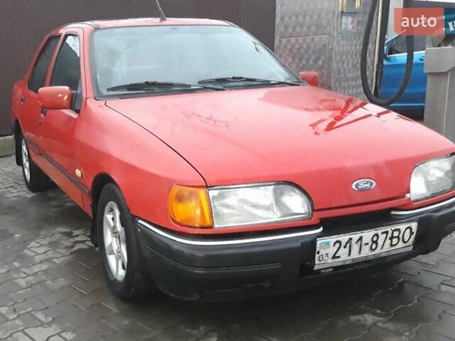 Красный Форд Сиерра, объемом двигателя 0 л и пробегом 320 тыс. км за 850 $, фото 1 на Automoto.ua