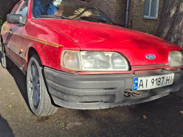 Красный Форд Сиерра, объемом двигателя 2 л и пробегом 50 тыс. км за 716 $, фото 1 на Automoto.ua