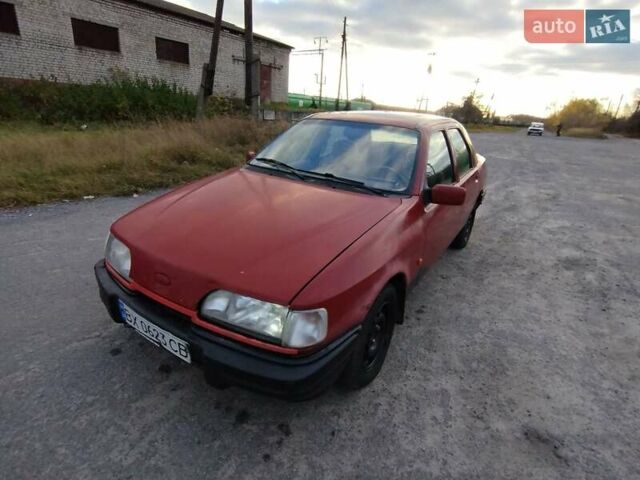 Червоний Форд Сієрра, об'ємом двигуна 2 л та пробігом 300 тис. км за 350 $, фото 1 на Automoto.ua