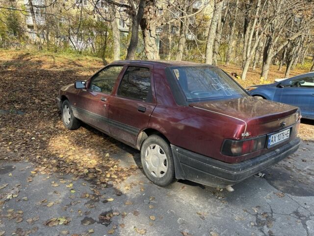 Красный Форд Сиерра, объемом двигателя 2 л и пробегом 3 тыс. км за 716 $, фото 1 на Automoto.ua