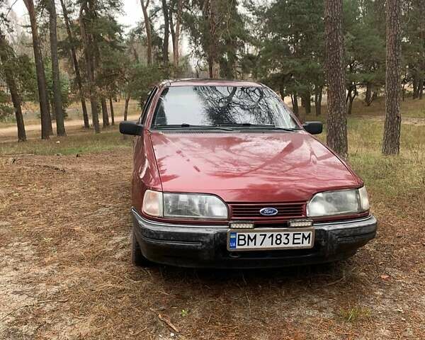 Красный Форд Сиерра, объемом двигателя 1.99 л и пробегом 250 тыс. км за 1500 $, фото 1 на Automoto.ua