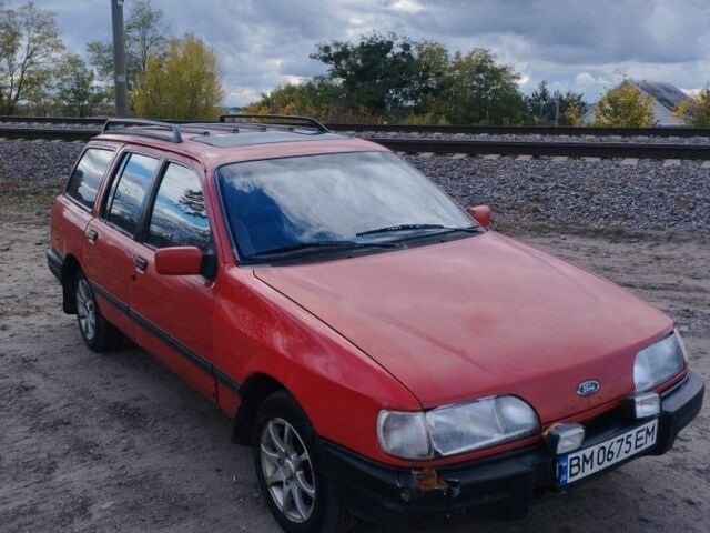 Красный Форд Сиерра, объемом двигателя 2.3 л и пробегом 250 тыс. км за 900 $, фото 1 на Automoto.ua