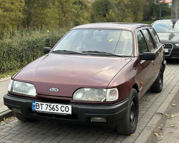 Красный Форд Сиерра, объемом двигателя 2.3 л и пробегом 350 тыс. км за 1350 $, фото 1 на Automoto.ua