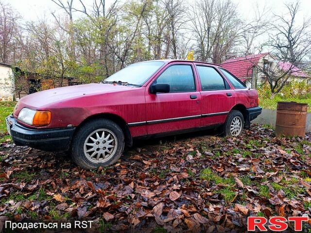 Червоний Форд Сієрра, об'ємом двигуна 2 л та пробігом 200 тис. км за 1200 $, фото 1 на Automoto.ua