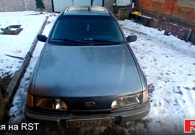 Серый Форд Сиерра, объемом двигателя 2 л и пробегом 300 тыс. км за 850 $, фото 1 на Automoto.ua