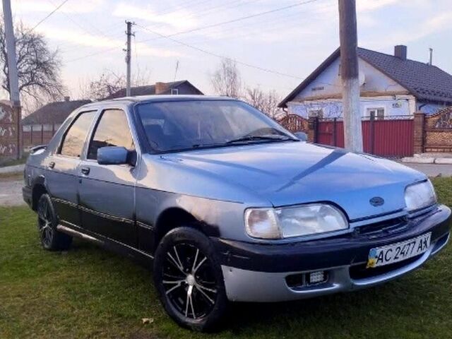 Серый Форд Сиерра, объемом двигателя 2 л и пробегом 343 тыс. км за 400 $, фото 1 на Automoto.ua