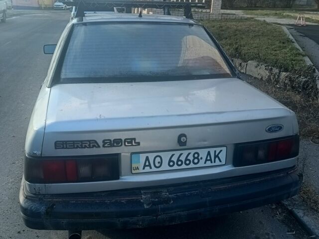 Серый Форд Сиерра, объемом двигателя 2 л и пробегом 150 тыс. км за 426 $, фото 1 на Automoto.ua
