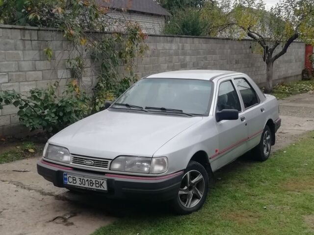 Форд Сиерра 1990 в Чернигове на Automoto.ua Серый Форд Сиерра, объемом двигателя 2 л и пробегом 240 тыс. км за 1200 $, фото 1 на Automoto.ua