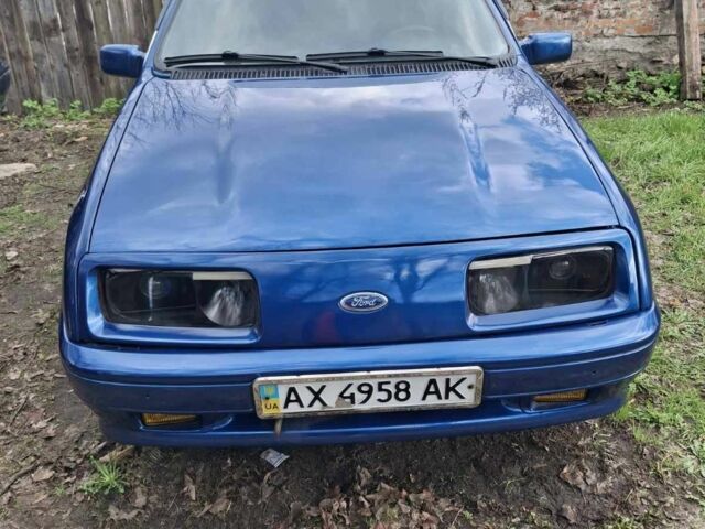 Синий Форд Сиерра, объемом двигателя 2 л и пробегом 96 тыс. км за 1200 $, фото 1 на Automoto.ua