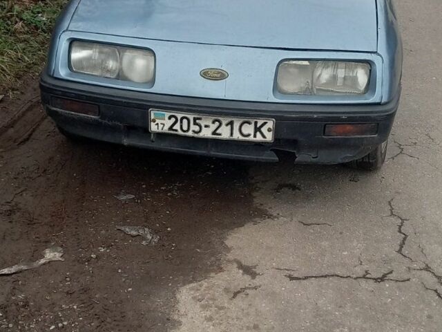 Синий Форд Сиерра, объемом двигателя 1 л и пробегом 200 тыс. км за 700 $, фото 1 на Automoto.ua