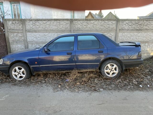 Синий Форд Сиерра, объемом двигателя 1.6 л и пробегом 15 тыс. км за 600 $, фото 1 на Automoto.ua