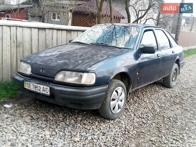 Синий Форд Сиерра, объемом двигателя 2 л и пробегом 200 тыс. км за 500 $, фото 1 на Automoto.ua