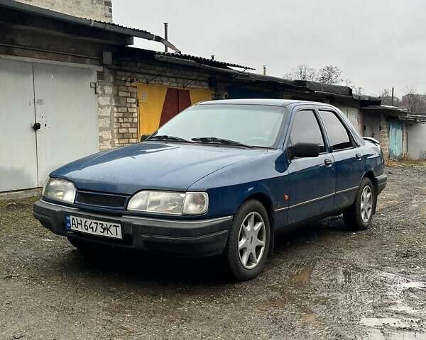 Синий Форд Сиерра, объемом двигателя 2 л и пробегом 320 тыс. км за 1800 $, фото 1 на Automoto.ua