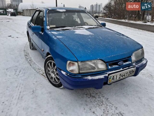 Синий Форд Сиерра, объемом двигателя 2 л и пробегом 146 тыс. км за 1800 $, фото 1 на Automoto.ua