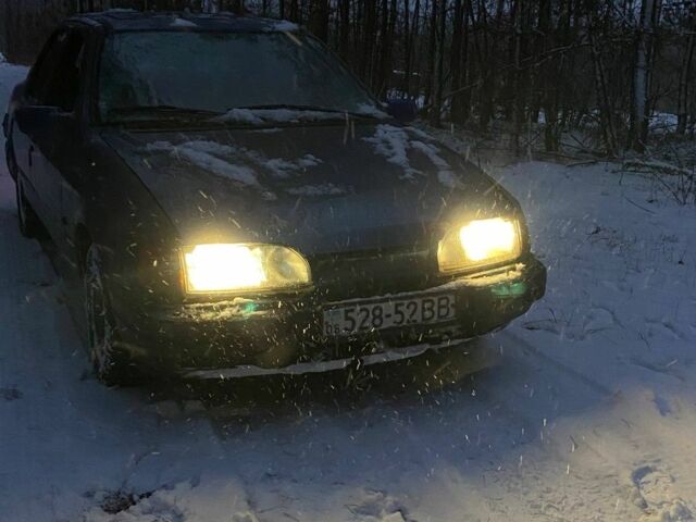 Синий Форд Сиерра, объемом двигателя 2 л и пробегом 56 тыс. км за 400 $, фото 1 на Automoto.ua