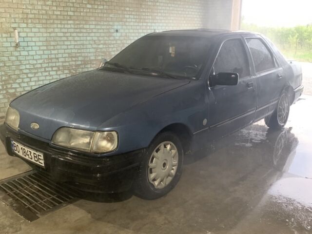 Синий Форд Сиерра, объемом двигателя 2 л и пробегом 80 тыс. км за 1500 $, фото 1 на Automoto.ua