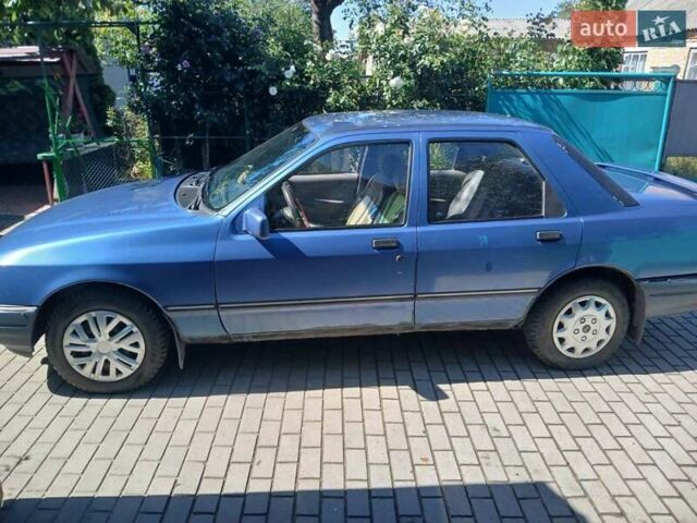 Синий Форд Сиерра, объемом двигателя 2 л и пробегом 525 тыс. км за 1600 $, фото 1 на Automoto.ua