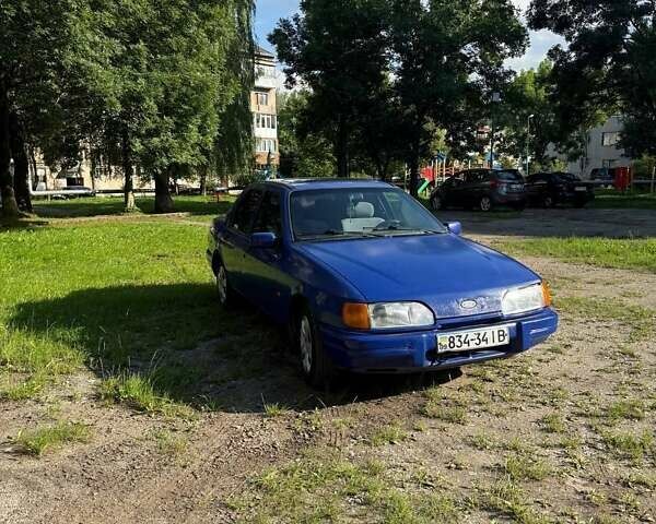 Синий Форд Сиерра, объемом двигателя 2 л и пробегом 80 тыс. км за 1500 $, фото 1 на Automoto.ua