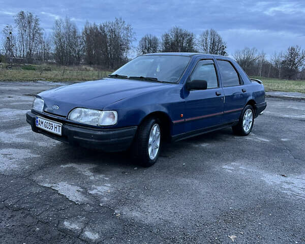 Синий Форд Сиерра, объемом двигателя 1.99 л и пробегом 850 тыс. км за 1800 $, фото 1 на Automoto.ua