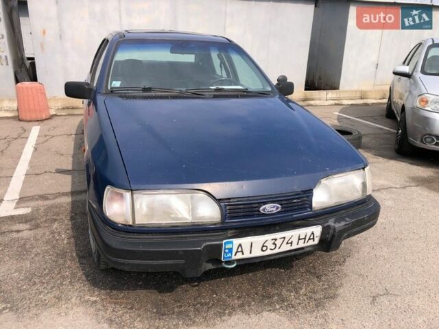 Синий Форд Сиерра, объемом двигателя 2 л и пробегом 40 тыс. км за 1400 $, фото 1 на Automoto.ua